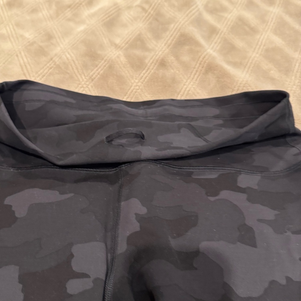 Stylish Camouflage High Rise Train Short 6 inch.